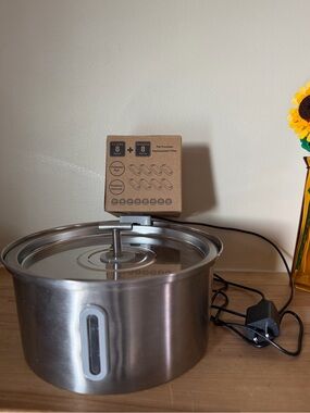 Stainless Steel Electric Pet Water Fountain